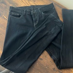 J. Brand pencil leg jeans.